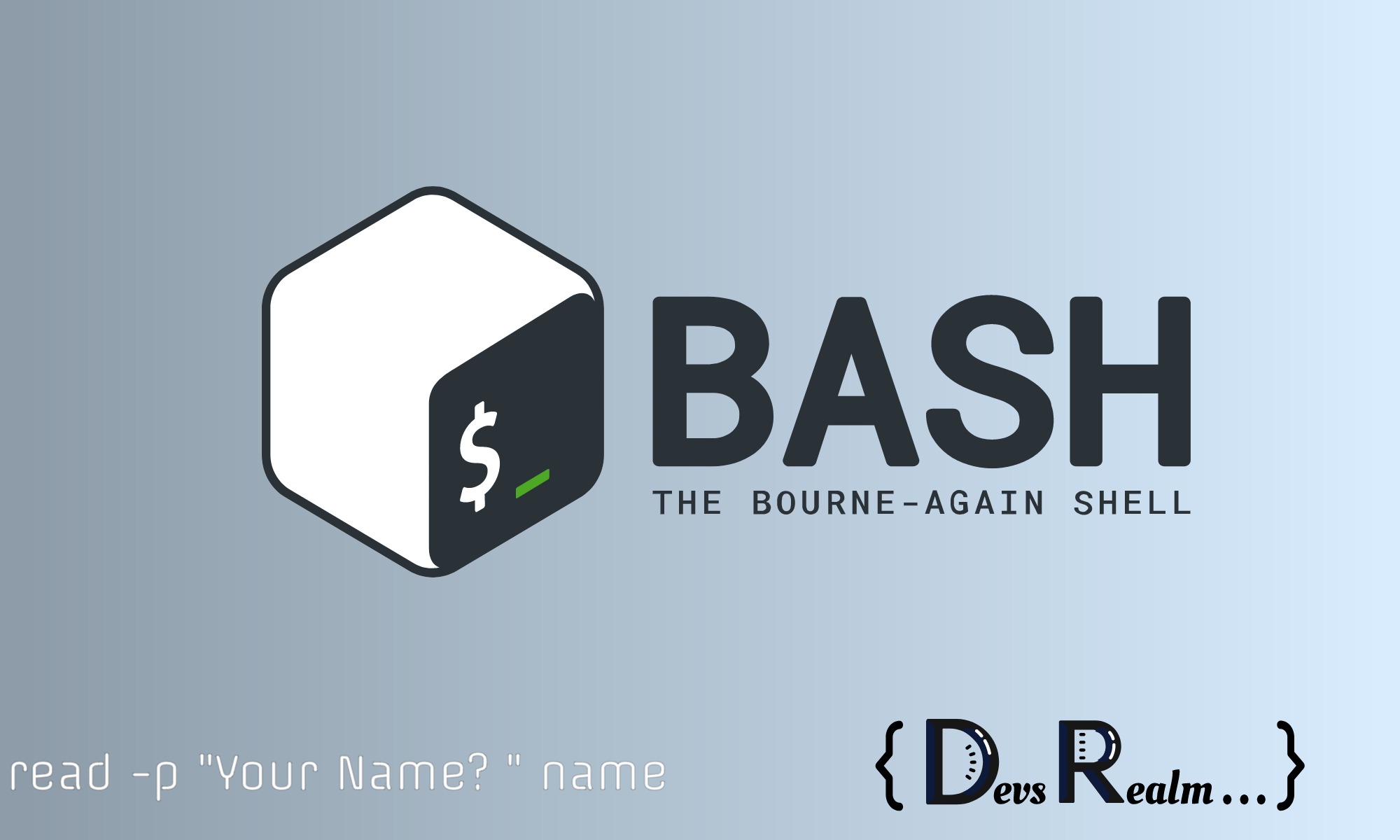 read prompts in bash script